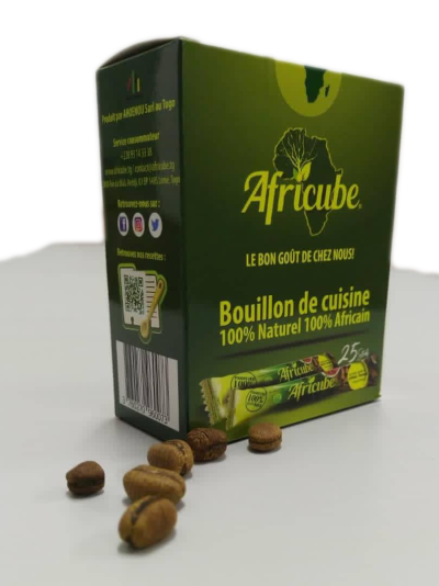 BOUILLON DE CUISINE AFRICUBE (BOÎTE DE 25 STICKS)