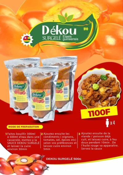 PRÉ SAUCE DEKOU (500g)