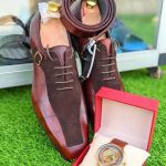 Pack de 3(Chaussure, ceinture et montre)