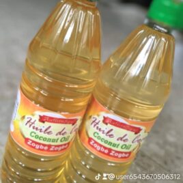 Huile de coco zogbé zogbé