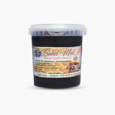 Savon gommant à base de miel